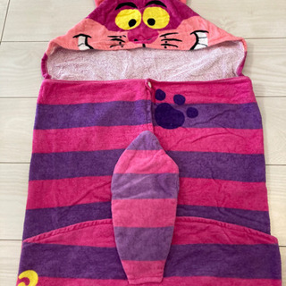 フード付きタオル、チェシャ猫の画像