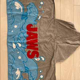 フード付きタオル、ジョーズの画像