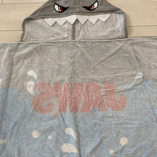 フード付きタオル、ジョーズの画像