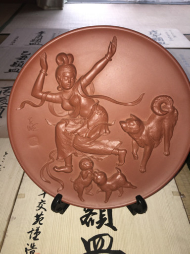 山口吉旺　画伯　とこなめ焼　干支セット