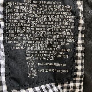 【大幅値下げ】Bisonte レザージャンバーの画像