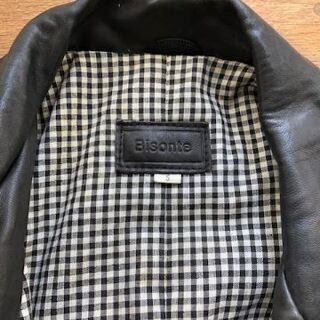 【大幅値下げ】Bisonte レザージャンバーの画像