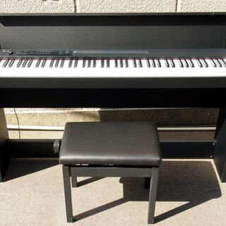 【S】18年製 KORG コルグ 電子ピアノ LP-380-BK 88鍵 ブラック 椅子付属【PayPay使えます】