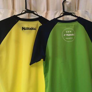 卓球　トレーニングシャツの画像