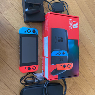 NINTENDO Switch一式とゲームソフトの画像