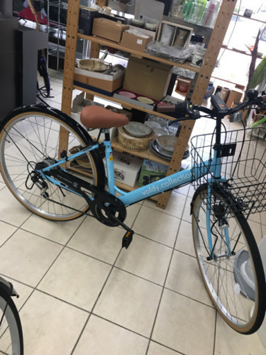 美品！OTOMO 27インチ 6段変速 シティサイクル 自転車