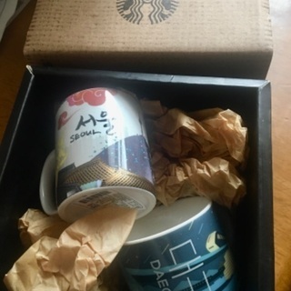 未使用🇰🇷韓国限定スタバカップ２コセット