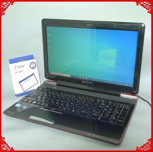 送料無料 新品SSD240GBノートパソコン 中古良品 15.6型 東芝 V65/87M Core i5 4GB Blu-ray 無線 カメラ Windows10 テンキー付 LibreOffice