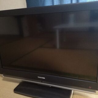 東芝レグザ液晶テレビ2008年製リモコン付きの画像