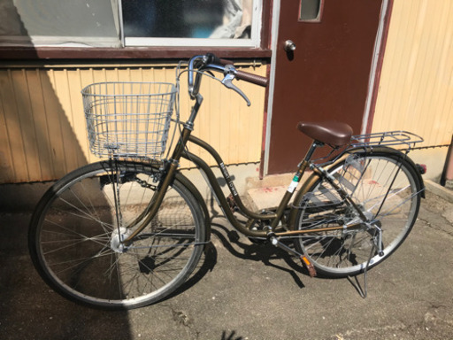自転車27インチ　6段変速　使用少ない