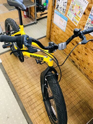 【RKG】特価！HUMMER HM CRU206FAT ハマー ファットバイク 中古美品 RKG】特価！HUMMER HM CRU206FAT ハマー ファットバイク 中古美品