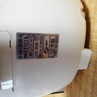取りに来てくれる方に炊飯器お譲りしますの画像