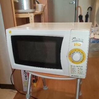 白い電子レンジ