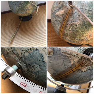 リーダーズ・ダイジェスト社　地球儀　昭和レトロの画像