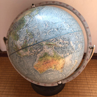 リーダーズ・ダイジェスト社　地球儀　昭和レトロの画像