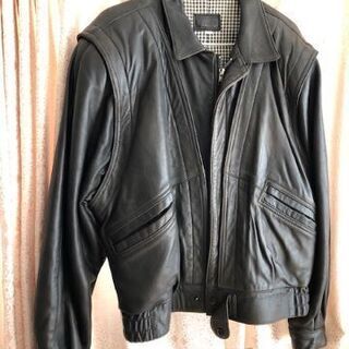 【大幅値下げ】Bisonte レザージャンバーの画像