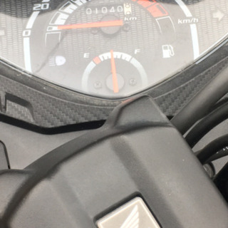 値下　終値　HONDA CLIQ110　引取限定　低走行距離の画像