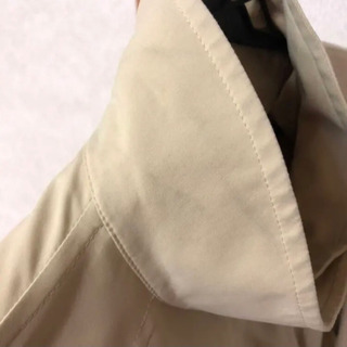 【お譲り先決定】ステンカラーコート　ベージュ　インナー付きの画像