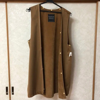 【お譲り先決定】ステンカラーコート　ベージュ　インナー付きの画像