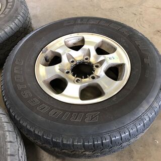 225/80R15☆三菱純正アルミホイール＆ノーマルタイヤ４本セット✨お買い得✨