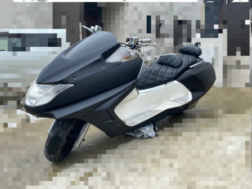 自賠責 残21ヶ月 千葉県 マグザム MAXAM SG17J YAMAHA ヤマハ 改造多数　マットブラック　艶消し　黒