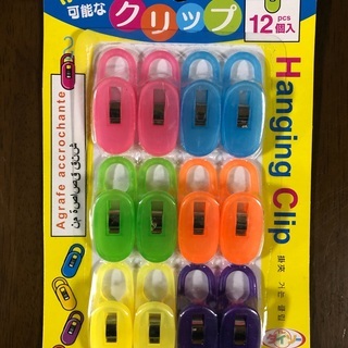 [未使用品] 吊り下げ可能なクリップ