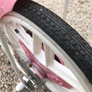 引渡済！自転車　18インチ　ディズニープリンセス　の画像