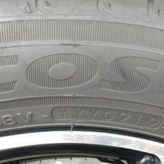 155/65r14 夏タイヤ + アルミの画像
