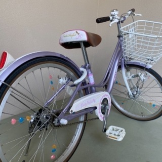 自転車　20インチ　女の子の画像