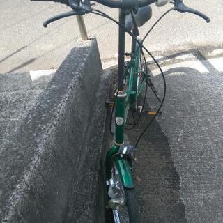 20インチ折りたたみ自転車すぐに走りますの画像