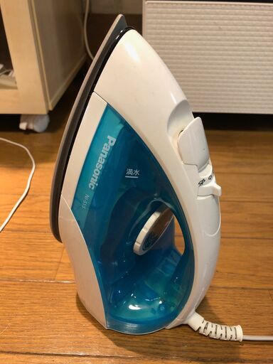 パナソニック コード付きスチームアイロン ブルー NI-S55-A