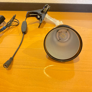 【急募】クリップ型間接照明【タダでお譲りします】の画像