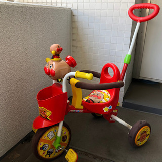 【取引中】アンパンマン三輪車　無料《掲載3月20日まで》