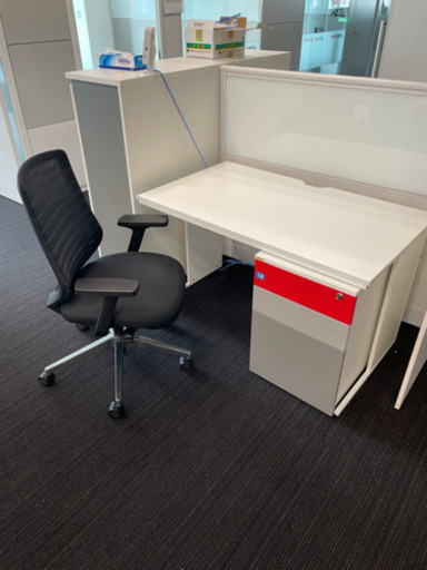 ⭐️在庫12セット！⭐️オフィスデスクセット⭐️他にもオフィス家具たくさんあります