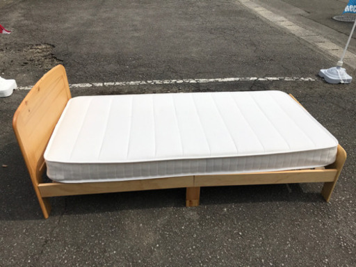 ニトリ  シングルベッド  100cm