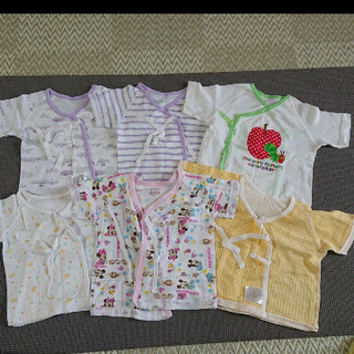 ベビー服50～60㌢まとめ売りの画像
