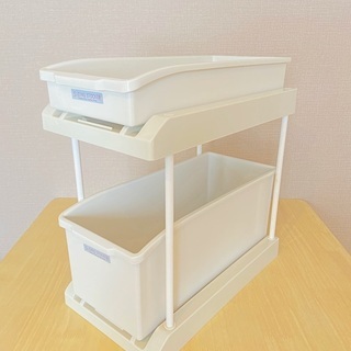 【引き取り無料】スライド式２段ラック