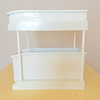 【引き取り無料】スライド式２段ラックの画像