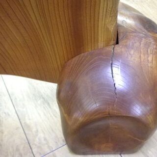 無垢材 衝立 幅95×奥36×高146㎝ 一枚板 和道具 間仕切り インテリア オブジェ パーテーション 和モダン 家具 天然木 レトロ 札幌 厚別店の画像