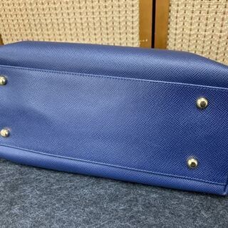 ラフィナータ/RAFFINATA by GIANNI NOTARO ハンドバッグ 牛革 イタリア製 バッグ ハンド ショルダー 2way レザー ネイビー 南12条店の画像