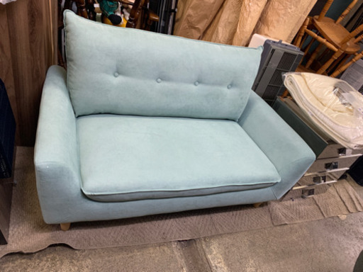 2020年11月購入。美品　ニトリ　カジュアルコンパクト2人用ソファ