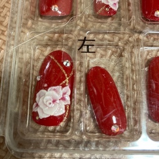 付け爪の画像