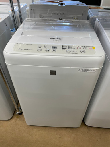 Panasonic 5キロ洗濯機　リサイクルショップ宮崎屋　佐土原店21.3.6   y