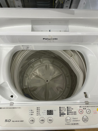 Panasonic 5キロ洗濯機　リサイクルショップ宮崎屋　佐土原店21.3.6   y