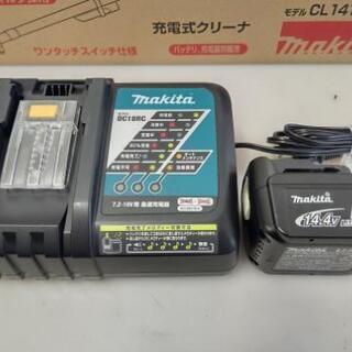 マキタ14.4V充電式クリーナCL141FD純正バッテリー、純正急速充電器付 Amazon.co.jp: マキタ 14.4V充電式クリーナー CL141FDZW(本体のみ) ＋