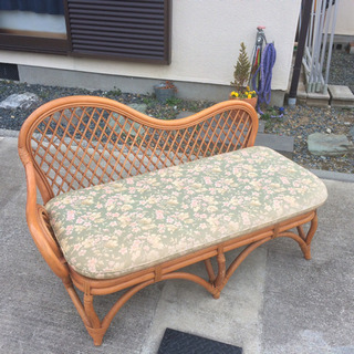 【交渉中】ラタンソファー♡