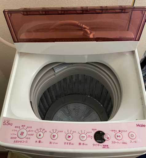 使用期間短いです　洗濯機　Hair