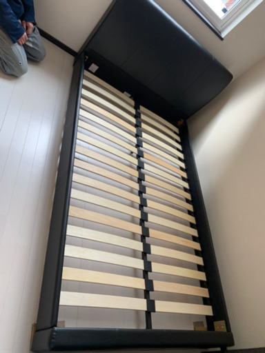 ニトリ　美品　2020年10月購入　セミダブルベッド　N sleep カバーセット 