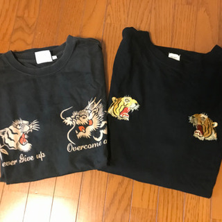 爆裂爛漫娘　Tシャツ　スカジャン風　Tシャツ　2着セット