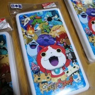 お出かけに3個セット新品🌈妖怪ウォッチ　折りたたみ式お弁当箱　3個セット　行楽シーズンに　おにぎり、サンドウィッチ　ケースの画像